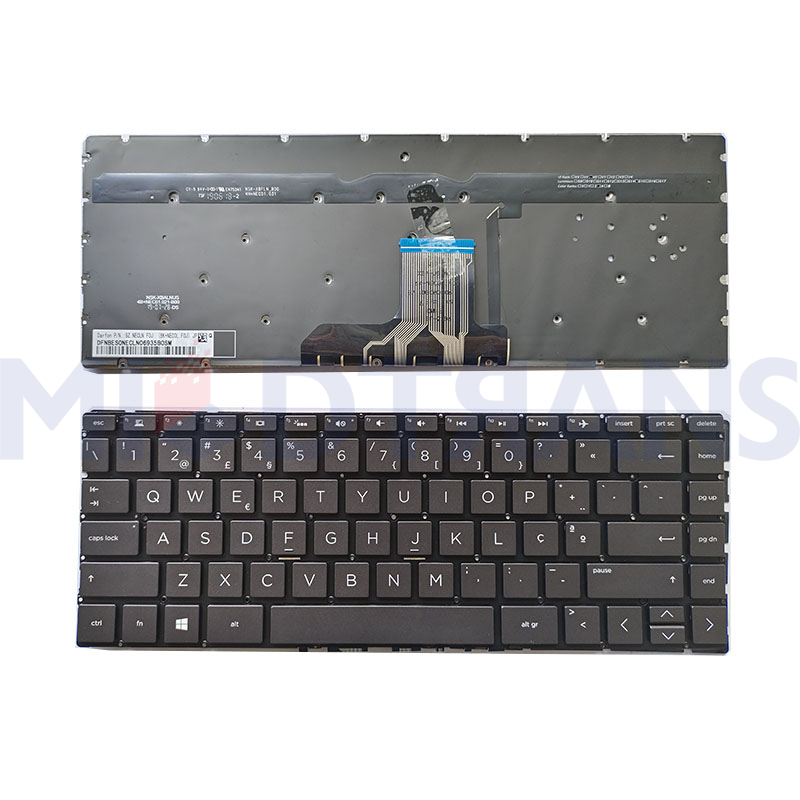 جديد PO/LA لـ HP Specter X360 13-A E 13-AP 13-AN 13-AQ TPN-W144 لوحة مفاتيح الكمبيوتر المحمول